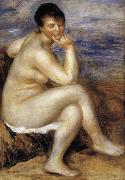 Bather with a Rock renoir